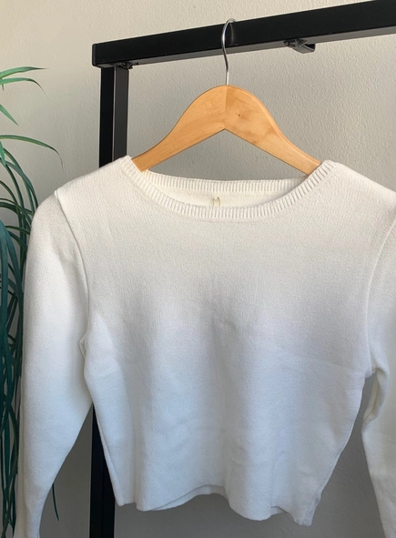 blusa tricot toque modal clean