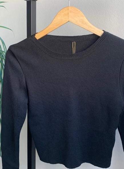 blusa tricot toque modal clean