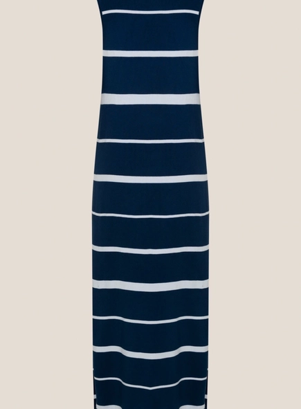 vestido dudalina tricot listrado lina