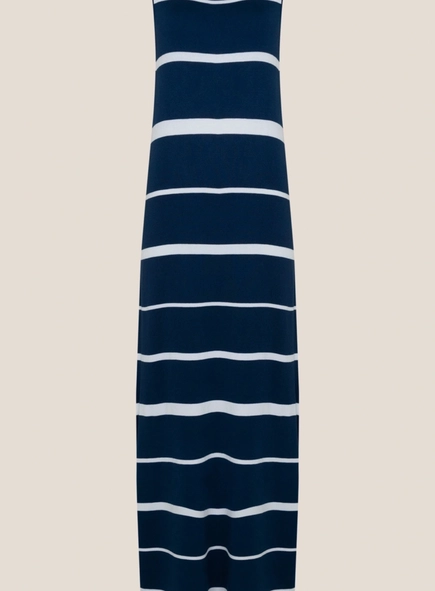 vestido dudalina tricot listrado lina
