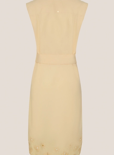 vestido chemise dudalina bordado barra
