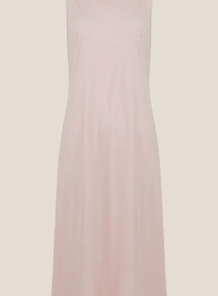 vestido midi dudalina tricot sem manga