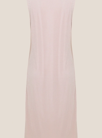 vestido midi dudalina tricot sem manga