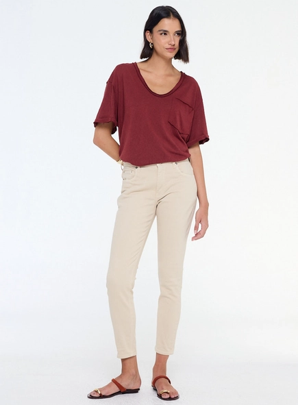 calça sarja skinny basic high animale jeans