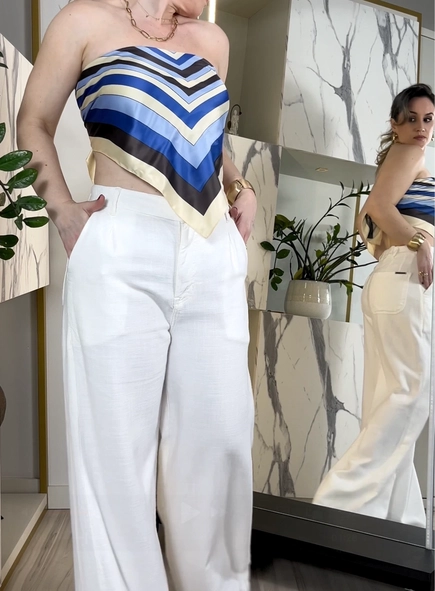 calça sarja com viscose animale jeans