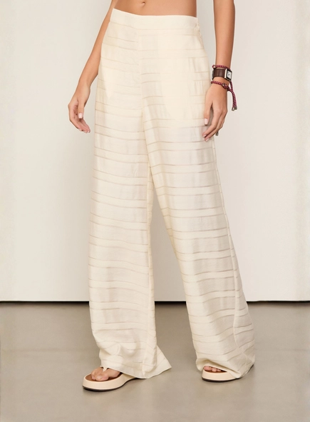 calça reta stripes animale jeans
