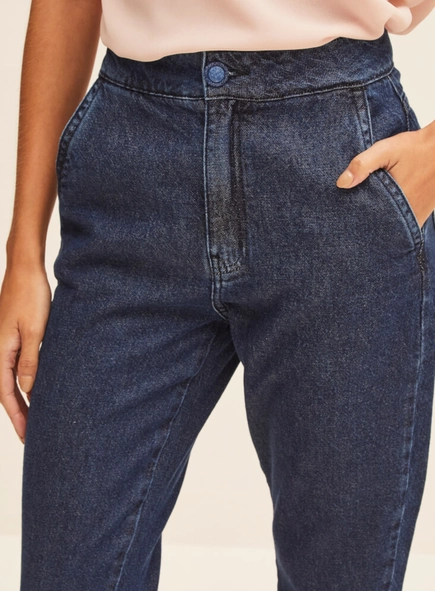 calça jeans mom forum lola