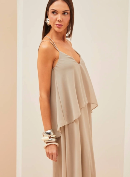 vestido midi forum light silky