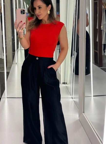 blusa sem manga forum ponto roma