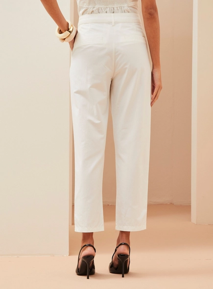 calça reta alfaiataria forum giorgia premium