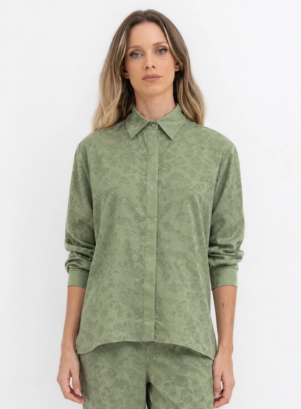camisa ml acetinada madeleine borda barroca