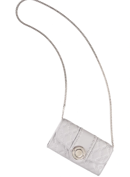 bolsa lock clutch couro victor hugo
