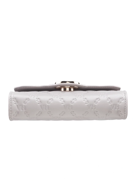 bolsa lock clutch couro victor hugo