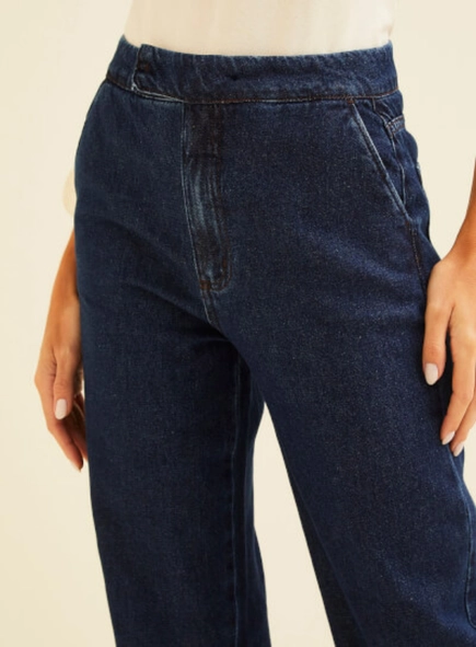 calça jeans forum reta bolso faca