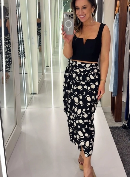 cropped alfaitaria decote v chic