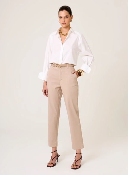 calça dudalina sarja soft touch duda