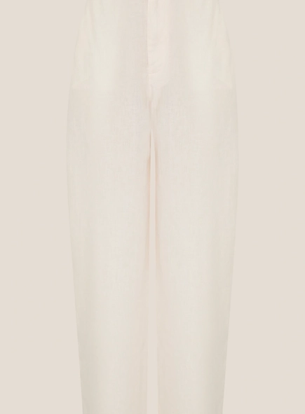calça reta dudalina linho 100%