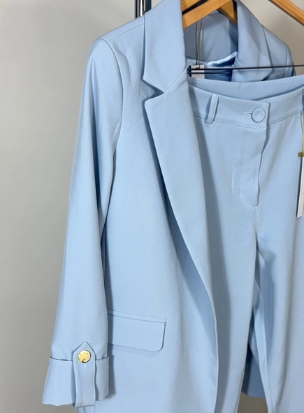 blazer alongado manga longa optimus