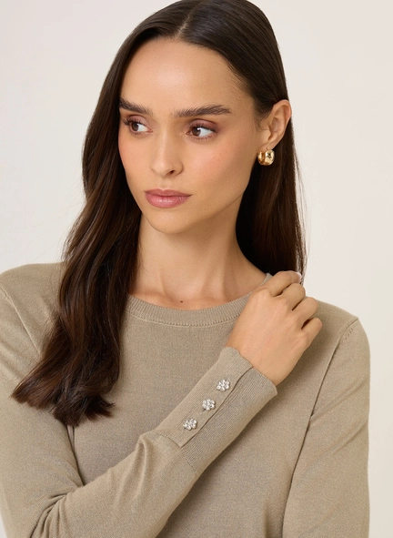 blusa tricot ml lina dudalina