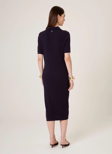 vestido tricot polo bella dudalina