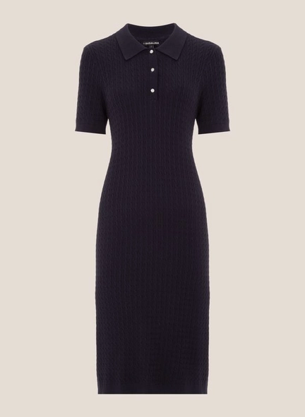 vestido tricot polo bella dudalina