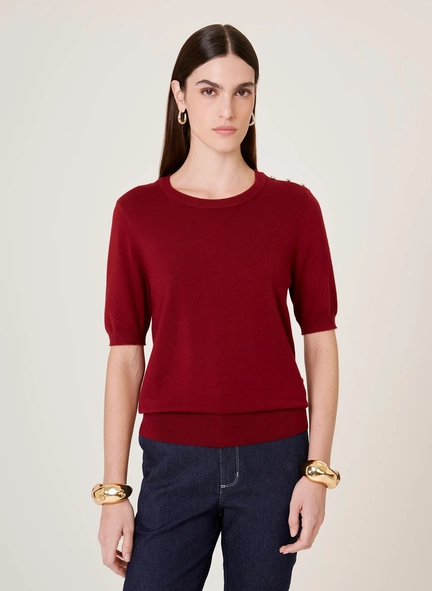 blusa tricot mc lina dudalina