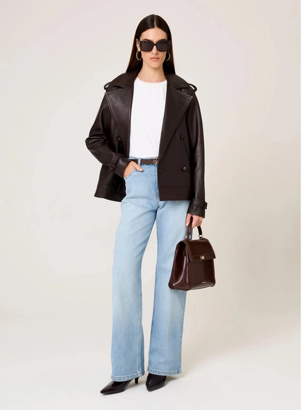 calça jeans melissa wide leg dudalina