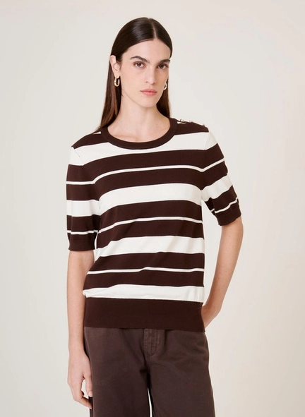 blusa tricot mc lina dudalina