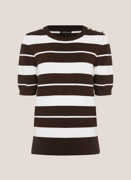 blusa tricot mc lina dudalina