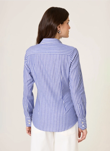 camisa ml slim ft listrado manuela dudalina
