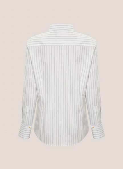 camisa ml slim ft listrado edna dudalina