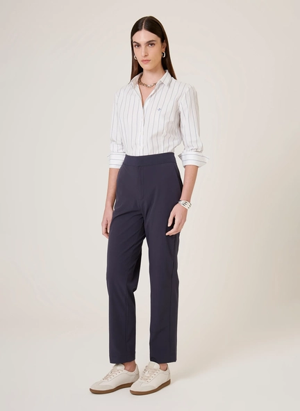 calça slim tech lisa candida dudalina