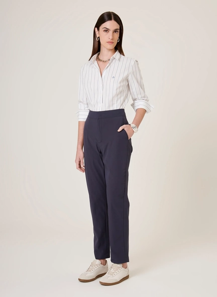 calça slim tech lisa candida dudalina