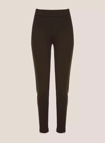 calça legging ziper frontal dudalina