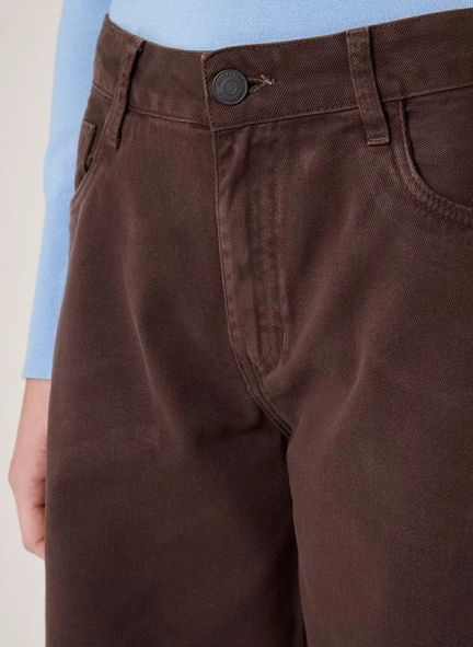 calça sarja melissa wide dudalina