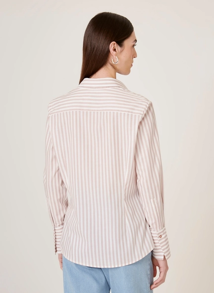 camisa ml slim ft listrado dudalina