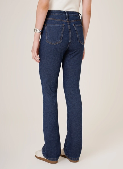 calça jeans perola bootcut dudalina