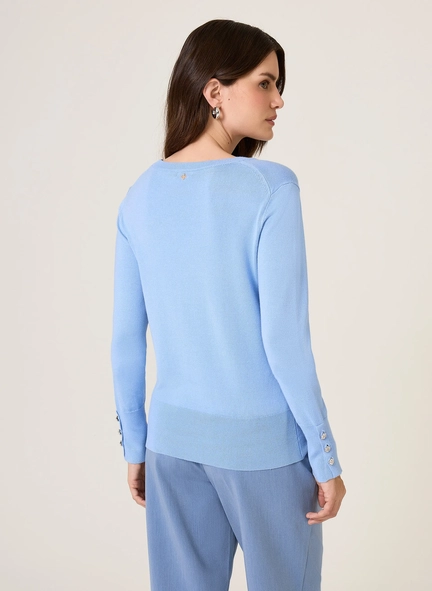 blusa tricot ml lina dudalina