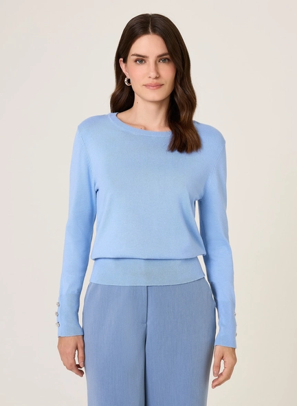 blusa tricot ml lina dudalina