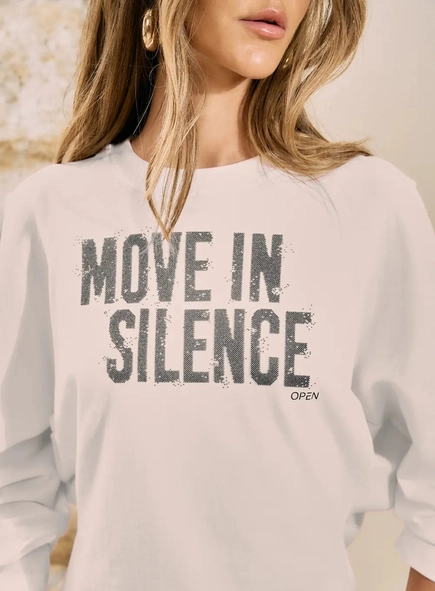 blusão open move in silence