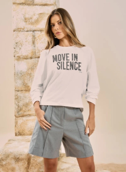 blusão open move in silence