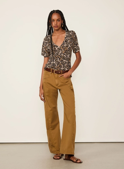 camiseta animale decote v liberty