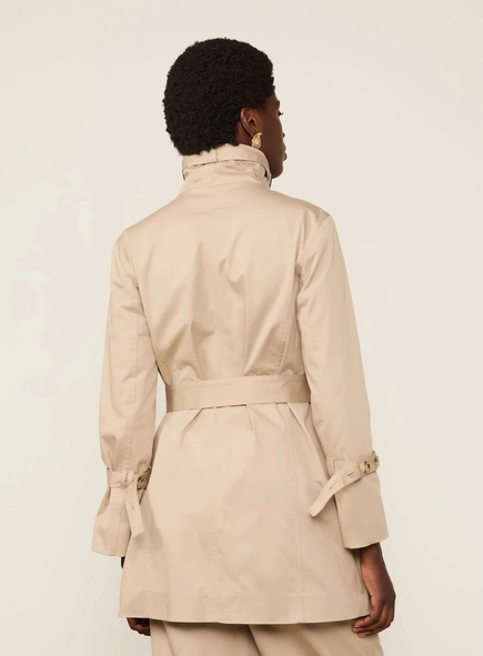 casaco trench coat utilitario animale