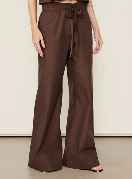 calça pantalona amarração animale