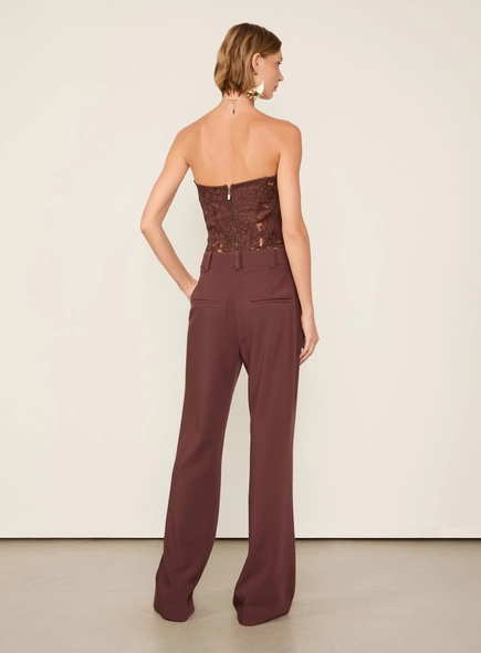 calça alfaiataria animale bootcut voyage
