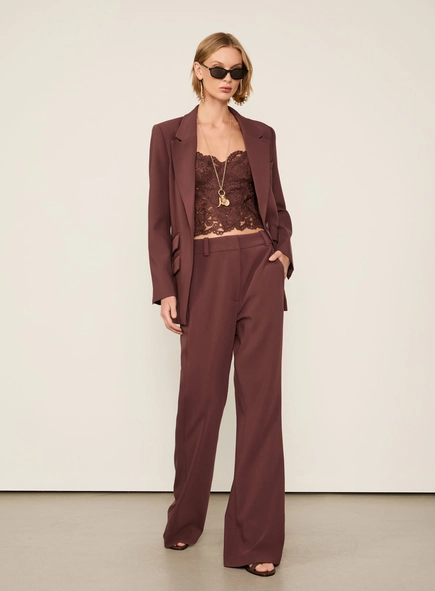 calça alfaiataria animale bootcut voyage
