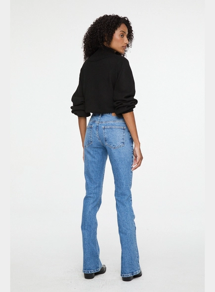 calça jeans boot basic midi travetes animale jeans