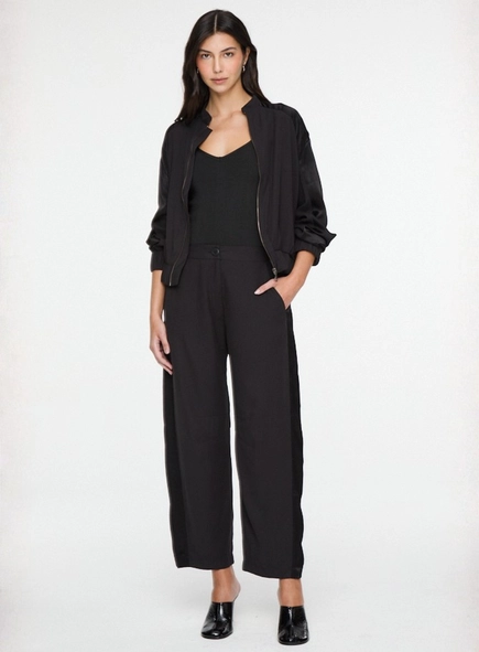 calça mix texture animale jeans cj