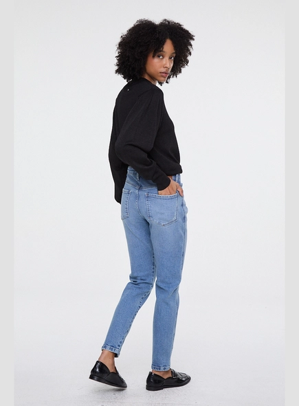 calça jeans skinny basic midi animale jeans