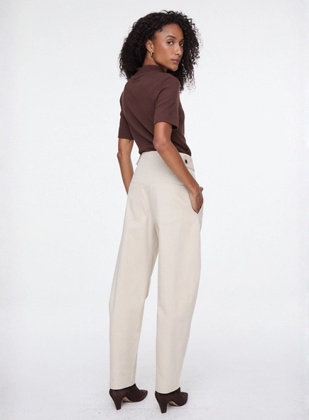 calça alfaiataria balloon animale jeans
